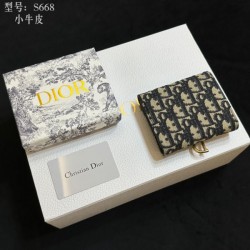 DIOR ディオール 2024SS 雑誌掲載新作春夏入荷 三つ折り財布