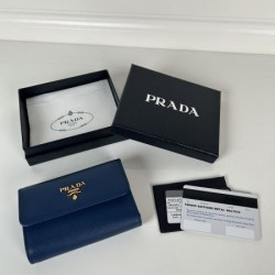 PRADA プラダ 2024SS 最新作期間限定セール 三つ折り財布