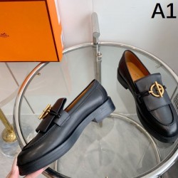 2024SS 夏季上品スタイル HERMES エルメス レディース用 カジュアルシューズ