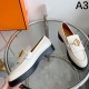 2024SS 夏季上品スタイル HERMES エルメス レディース用 カジュアルシューズ 2024SS 夏季上品スタイル HERMES エルメス レディース用 カジュアルシューズ
