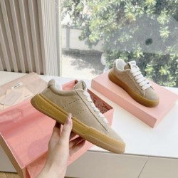 2024SS 売切れ必須 MIU MIU ミュウミュウ レディース用 カジュアルシューズ