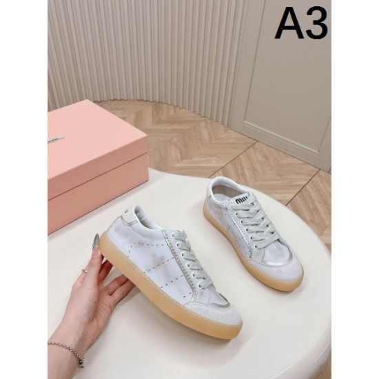 2024SS 最終セール MIU MIU ミュウミュウ レディース用 カジュアルシューズ 2024SS 最終セール MIU MIU ミュウミュウ レディース用 カジュアルシューズ
