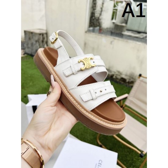2024SS 最新商品即完売必至 CELINE セリーヌ レディースサンダル 2024SS 最新商品即完売必至 CELINE セリーヌ レディースサンダル
