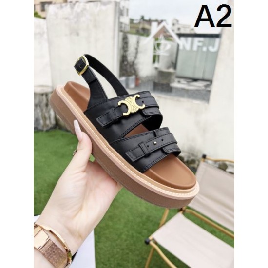 2024SS 最新商品即完売必至 CELINE セリーヌ レディースサンダル 2024SS 最新商品即完売必至 CELINE セリーヌ レディースサンダル