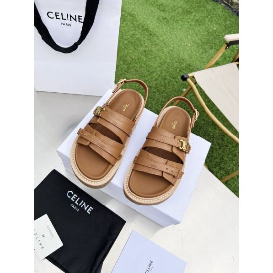 2024SS 最新商品即完売必至 CELINE セリーヌ レディースサンダル 2024SS 最新商品即完売必至 CELINE セリーヌ レディースサンダル