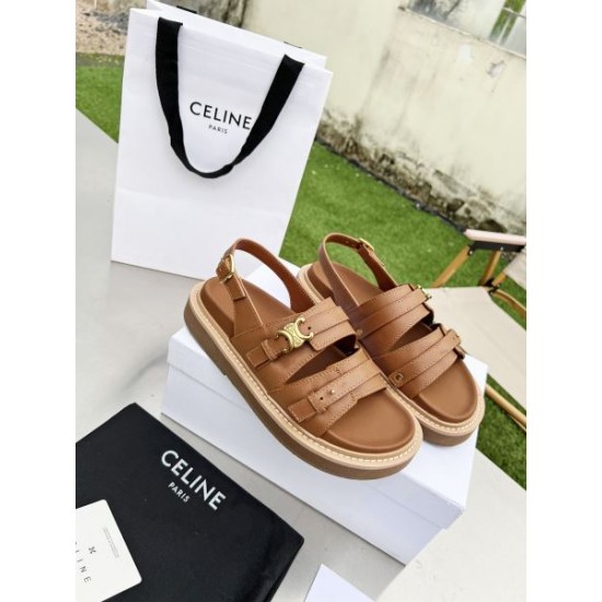 2024SS 最新商品即完売必至 CELINE セリーヌ レディースサンダル 2024SS 最新商品即完売必至 CELINE セリーヌ レディースサンダル