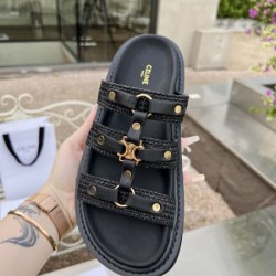 2024SS 芸能人愛用ブランド CELINE セリーヌ レディースサンダル