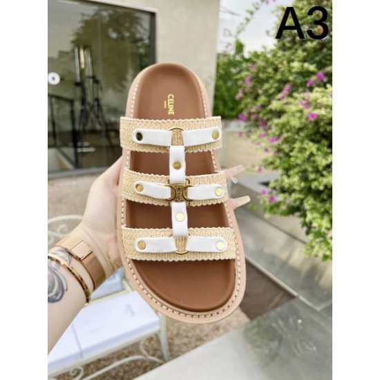 2024SS 芸能人愛用ブランド CELINE セリーヌ レディースサンダル 2024SS 芸能人愛用ブランド CELINE セリーヌ レディースサンダル
