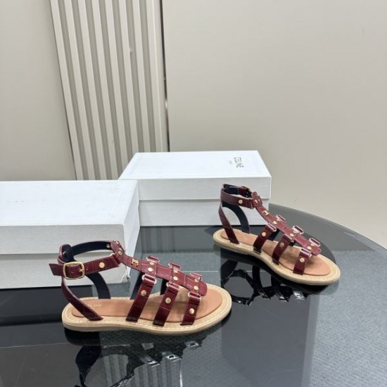 2024SS 根強い人気定番商品 CELINE セリーヌ レディースサンダル 2024SS 根強い人気定番商品 CELINE セリーヌ レディースサンダル