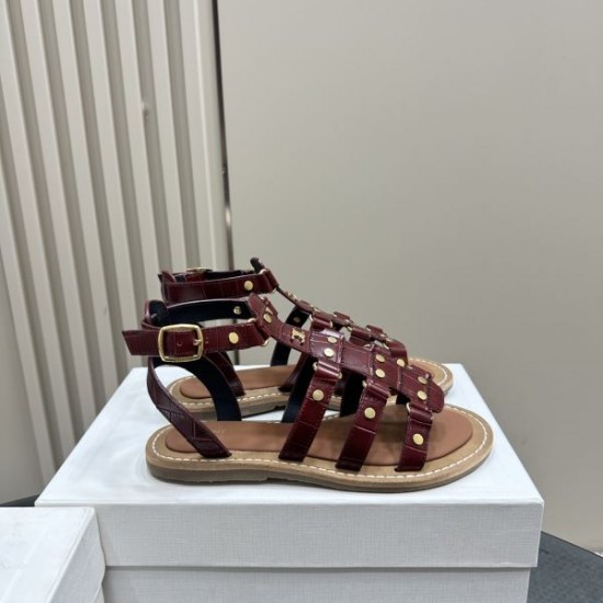 2024SS 根強い人気定番商品 CELINE セリーヌ レディースサンダル 2024SS 根強い人気定番商品 CELINE セリーヌ レディースサンダル