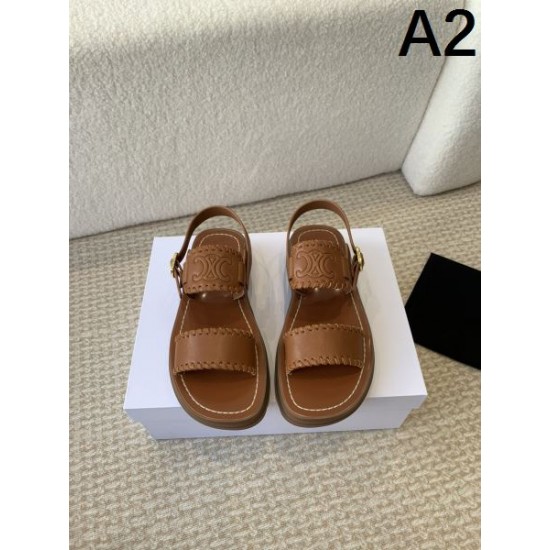 2024SS 春夏最新作完売必至 CELINE セリーヌ レディースサンダル 2024SS 春夏最新作完売必至 CELINE セリーヌ レディースサンダル
