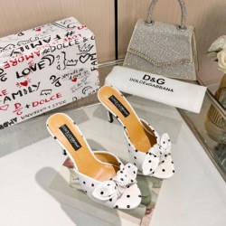 2024SS 一目惚れ DOLCE＆GABBANA ドルチェ＆ガッバーナ レディースサンダル