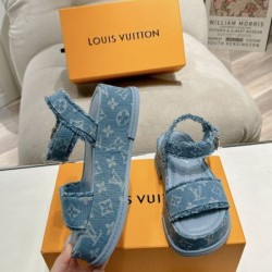 2024SS デザイン高い LOUIS VUITTON ルイヴィトン レディースサンダル
