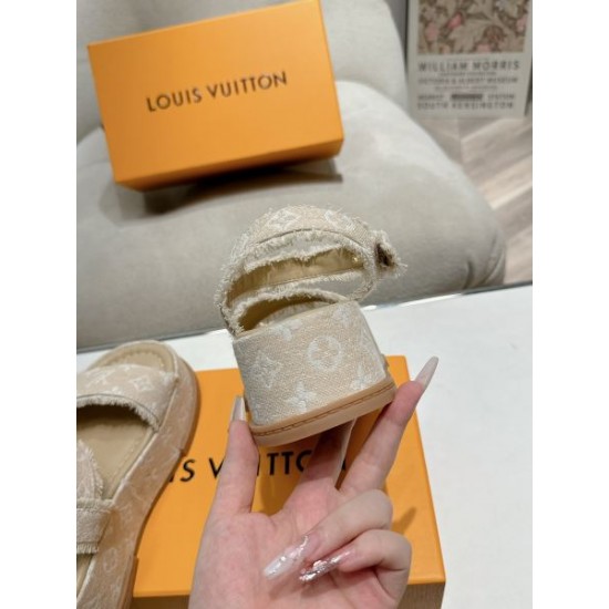 2024SS デザイン高い LOUIS VUITTON ルイヴィトン レディースサンダル 2024SS デザイン高い LOUIS VUITTON ルイヴィトン レディースサンダル