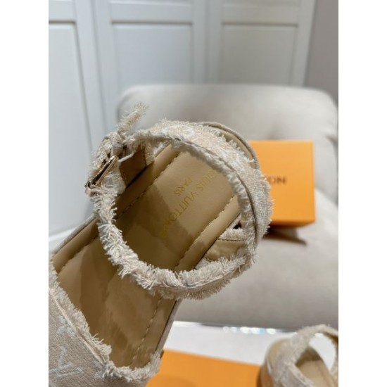 2024SS デザイン高い LOUIS VUITTON ルイヴィトン レディースサンダル 2024SS デザイン高い LOUIS VUITTON ルイヴィトン レディースサンダル