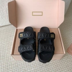 2024SS HOT品質保証 MIU MIU ミュウミュウ レディースサンダル