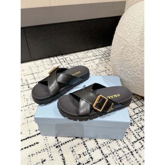 2024SS 春夏は継続系のトレンド PRADA プラダ レディースサンダル 2024SS 春夏は継続系のトレンド PRADA プラダ レディースサンダル