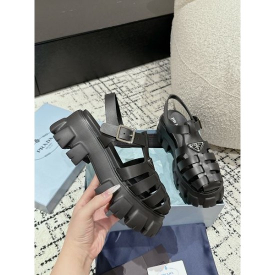2024SS 素敵な夏の定番アイテム PRADA プラダ レディースサンダル 2024SS 素敵な夏の定番アイテム PRADA プラダ レディースサンダル