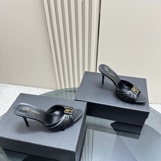 2024SS セレブ愛用上品 YSL イヴ サンローラン レディースサンダル