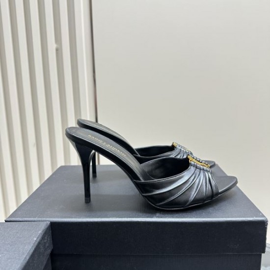 2024SS セレブ愛用上品 YSL イヴ サンローラン レディースサンダル