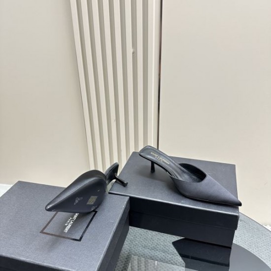 2024SS シックな色合い YSL イヴ サンローラン レディースサンダル