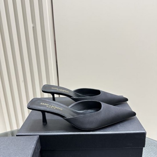 2024SS シックな色合い YSL イヴ サンローラン レディースサンダル