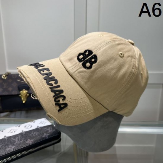 BALENCIAGA バレンシアガ 上品なカジュアルコーデに 2024SS 帽子 BALENCIAGA バレンシアガ 上品なカジュアルコーデに 2024SS 帽子