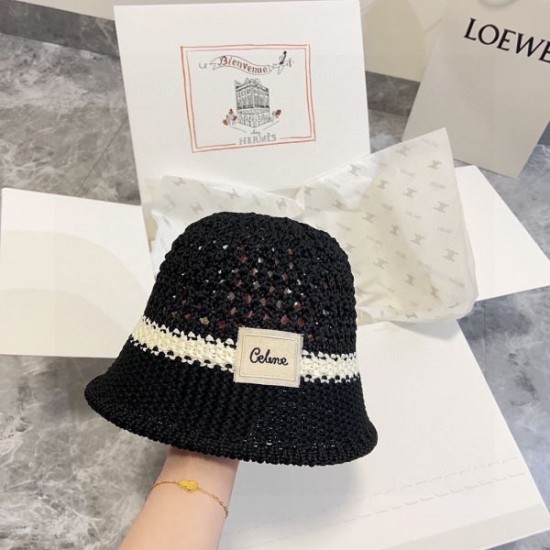 CELINE セリーヌ 当たり前に取り入れる今夏新作 2024SS 帽子 CELINE セリーヌ 当たり前に取り入れる今夏新作 2024SS 帽子