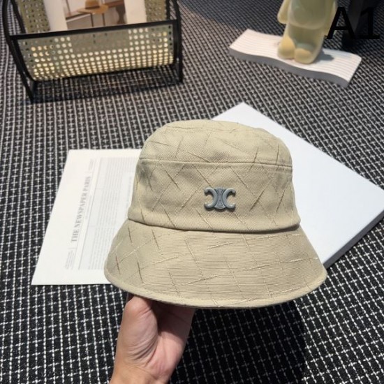 CELINE セリーヌ 最新先取りおしゃれなロゴ入り 2024SS 帽子 CELINE セリーヌ 最新先取りおしゃれなロゴ入り 2024SS 帽子