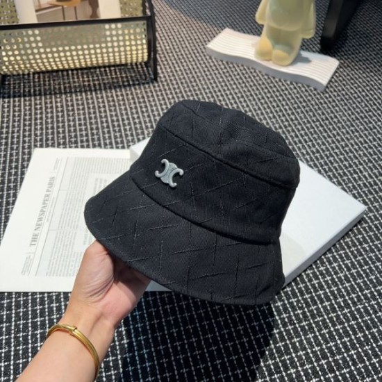 CELINE セリーヌ 最新先取りおしゃれなロゴ入り 2024SS 帽子 CELINE セリーヌ 最新先取りおしゃれなロゴ入り 2024SS 帽子