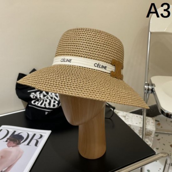 CELINE セリーヌ 人気もまだまだ継続しています 2024SS 帽子 CELINE セリーヌ 人気もまだまだ継続しています 2024SS 帽子