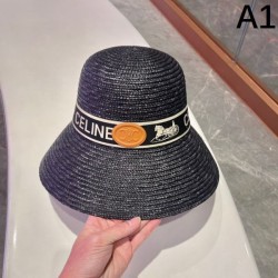 CELINE セリーヌ モード感の高い春夏のスタイル 2024SS 帽子