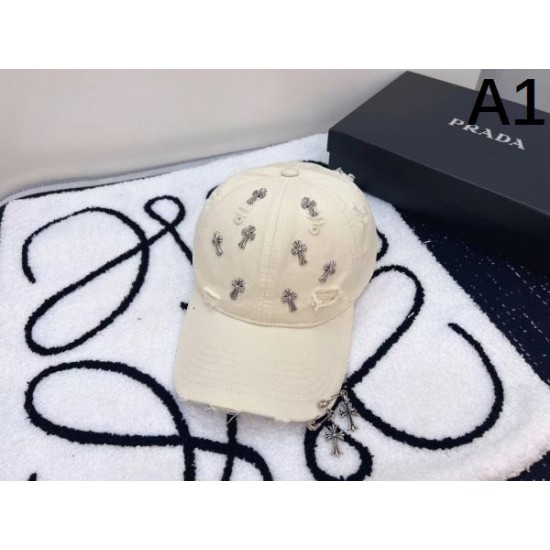 CHROME HEARTS クロムハーツ おしゃれを楽しむ! 2024SS 帽子 CHROME HEARTS クロムハーツ おしゃれを楽しむ! 2024SS 帽子