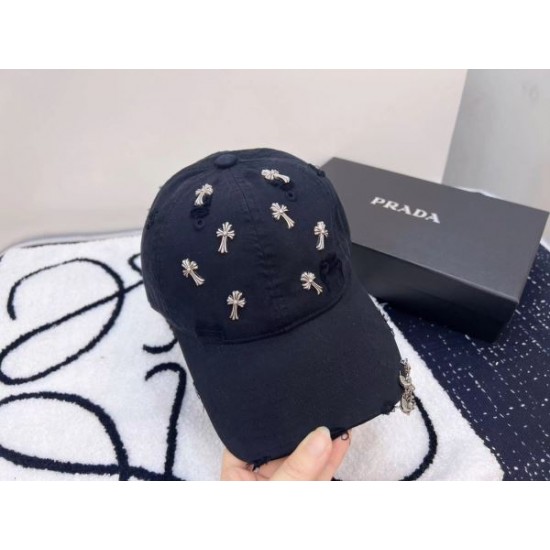 CHROME HEARTS クロムハーツ おしゃれを楽しむ! 2024SS 帽子 CHROME HEARTS クロムハーツ おしゃれを楽しむ! 2024SS 帽子