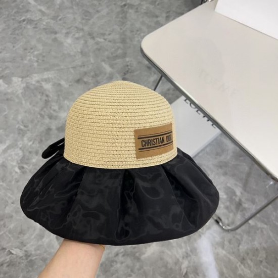 DIOR ディオール 使えて可愛いデザイン夏新品 2024SS 帽子 DIOR ディオール 使えて可愛いデザイン夏新品 2024SS 帽子