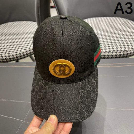 GUCCI グッチ 上品ですっきり、好感度抜群 2024SS 帽子 GUCCI グッチ 上品ですっきり、好感度抜群 2024SS 帽子