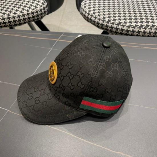 GUCCI グッチ 上品ですっきり、好感度抜群 2024SS 帽子 GUCCI グッチ 上品ですっきり、好感度抜群 2024SS 帽子