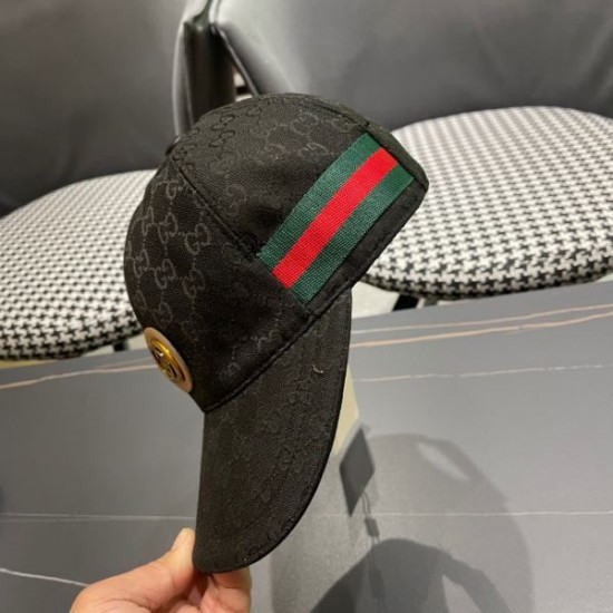 GUCCI グッチ 上品ですっきり、好感度抜群 2024SS 帽子 GUCCI グッチ 上品ですっきり、好感度抜群 2024SS 帽子