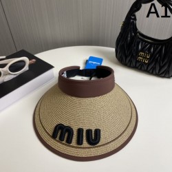 MIU MIU ミュウミュウ 超人気美品セール中 2024SS 帽子