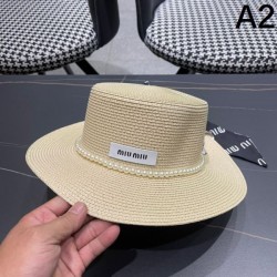 MIU MIU ミュウミュウ セールで嬉しい入荷 2024SS 帽子