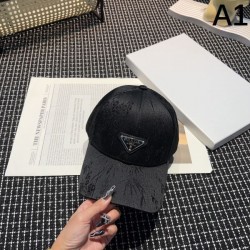 PRADA プラダ 今っぽいスタイルに決まる 2024SS 帽子