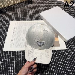 PRADA プラダ 今っぽいスタイルに決まる 2024SS 帽子
