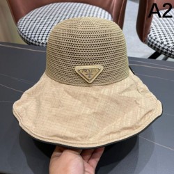 PRADA プラダ お洒落さんの愛用率が高い 2024SS 帽子