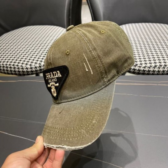 PRADA プラダ 夏季新作に狙うファン殺到 2024SS 帽子 PRADA プラダ 夏季新作に狙うファン殺到 2024SS 帽子