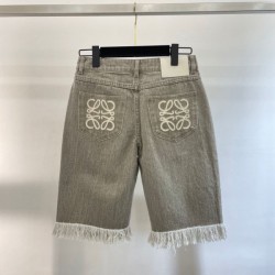2024SS デニムパンツ LOEWE ロエベ 若々しい印象や元気よく見える