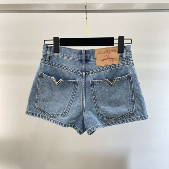 2024SS デニムパンツ VALENTINO ヴァレンティノ 毎年人気春夏新作