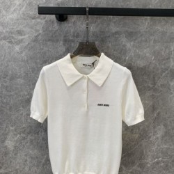 2024SS 半袖シャツ MIU MIU ミュウミュウ 数量限定奇跡の入荷