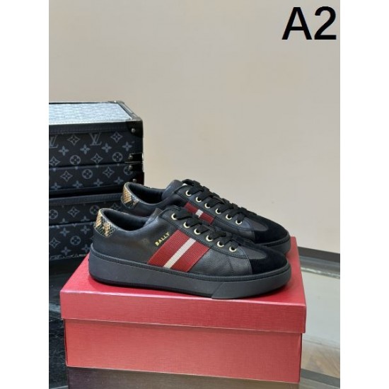 BALLY バリー デイリー使いに最適 2024SS メンズ用 カジュアルシューズ BALLY バリー デイリー使いに最適 2024SS メンズ用 カジュアルシューズ