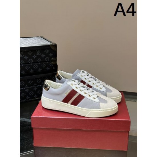 BALLY バリー デイリー使いに最適 2024SS メンズ用 カジュアルシューズ BALLY バリー デイリー使いに最適 2024SS メンズ用 カジュアルシューズ