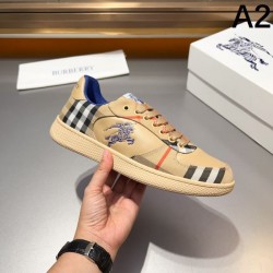 BURBERRY バーバリー 今季初登場の新作 2024SS メンズ用 カジュアルシューズ
